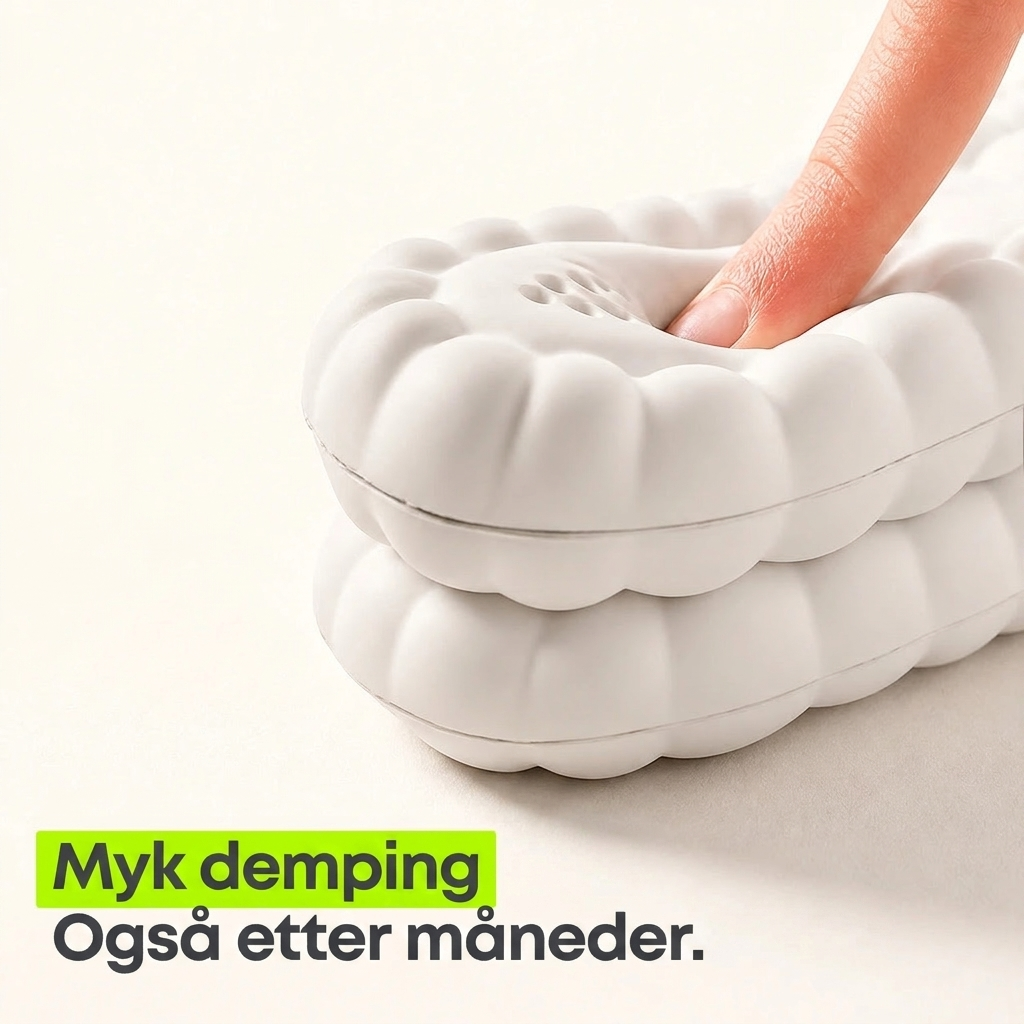 Avlastningssåler mot hælsmerter og plantar fasciitt